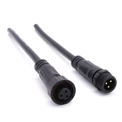 Dişi Su Geçirmez Kablo Konektörü PA66 PVC M13 CCC Sertifikalı