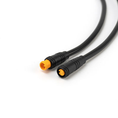 Mini Su Geçirmez Kablo Konektörü IP65 M8 PVC 2A Akım Derecesi Ebike Kullanımı