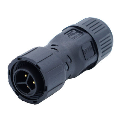 M16 vida tipi IP68 Dış LED ışığı için erkek ve kadın su geçirmez fiş bağlantıları