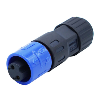 Dış LED Işık M12 Nylon Erkek Kadın Plug Su geçirmez IP67 Bağlantıları
