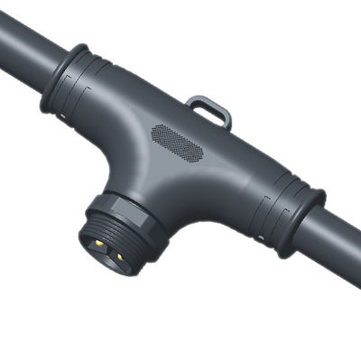 IP68 Su geçirmez T Tipi Bağlantısı 250V 10A Nylon/PVC fiş
