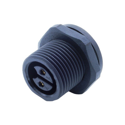 Panel Mount Socket M20 2-4 Pin Screw Type Su geçirmez LED IP67 Bağlantıları