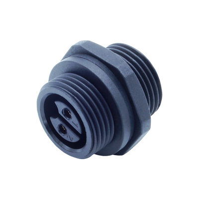 Panel Mount Socket M20 2-4 Pin Screw Type Su geçirmez LED IP67 Bağlantıları