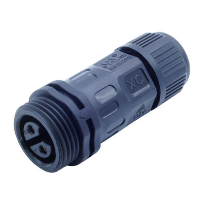 Erkek Arka Panel Montaj Soket M20 2-4 Pin vida Tipi Su geçirmez LED IP67 Bağlantıları