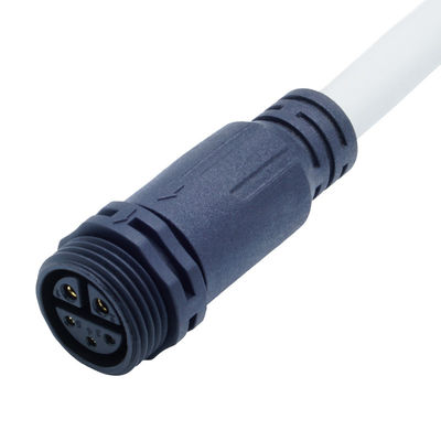 Erkek Arka Panel Montaj Soket M20 2-4 Pin vida Tipi Su geçirmez LED IP67 Bağlantıları