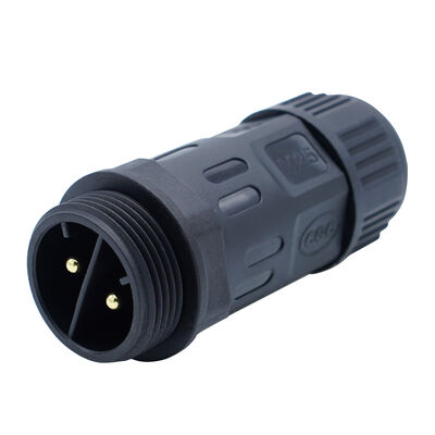 Customized Nylon Plug IP68 Panel Mount M25 Screw Assembly Outdoor Lighting Connectors